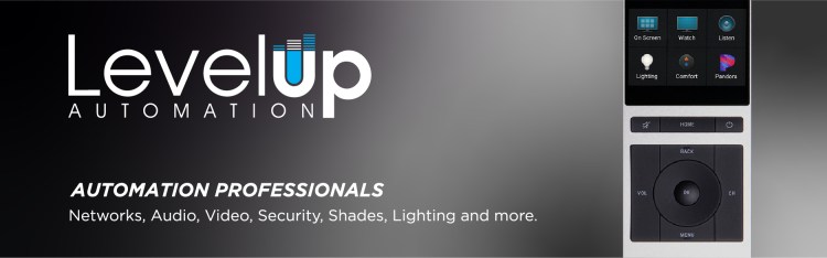 Level Up logo with header